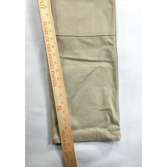 Honor The Gift Pants Men's 30x31.5 Double Knee Carpenter Heavy Canvas Tan - Picture 6 of 8